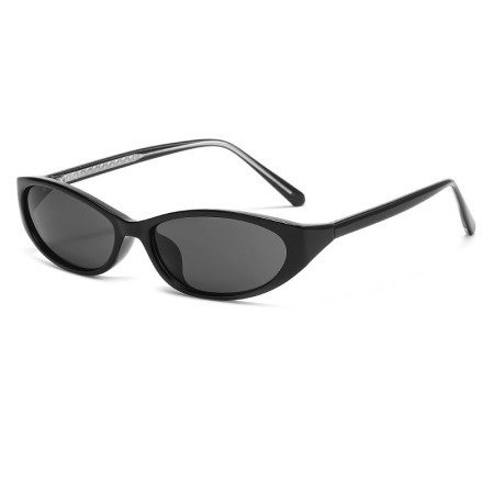 Lunettes de soleil rétro Simple Series à couleur unie et dégradée 2