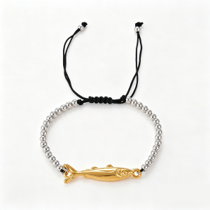 Bracelets Tressés Pour Femmes, Style Océanique, Perles Couleur Cuivre Et Or, Collection Romantique h5