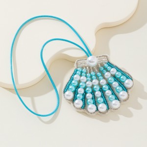Collection Romantique De Perles Naturelles De Style Océanique, Couleurs Mélangées, Coquillage, Imitation Perle, Perles Artificielles, Breloques Pour Sac h5 Image3