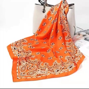 Écharpes D'Été En Polyester À Motif Cachemire Uni, Style Ethnique Décontracté h5
