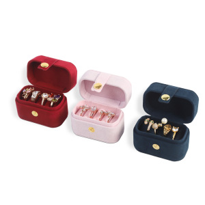Boîtes À Bijoux Rectangulaires En Pu De La Série Simple Daily h5 Image3