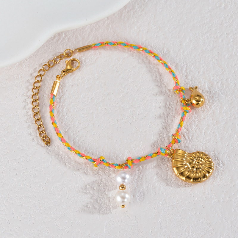 Bracelets Tressés Pour Femmes, Style Océanique, Inspirés Des Vacances Image5