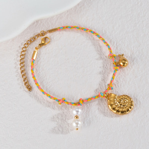 Bracelets Tressés Pour Femmes, Style Océanique, Inspirés Des Vacances h5 Image5