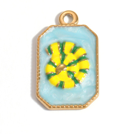 Pendentifs en acier inoxydable étanches couleur or en forme de cœur, nœud papillon et poisson, à faire soi-même 2