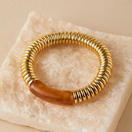 Bracelets pour femmes Classic Series Retro Thread CCB couleur or 2