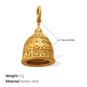 Pendentifs Simples À Monter Soi-Même, En Acier Inoxydable Étanche, Couleur Or, Forme Irrégulière, Strass h5