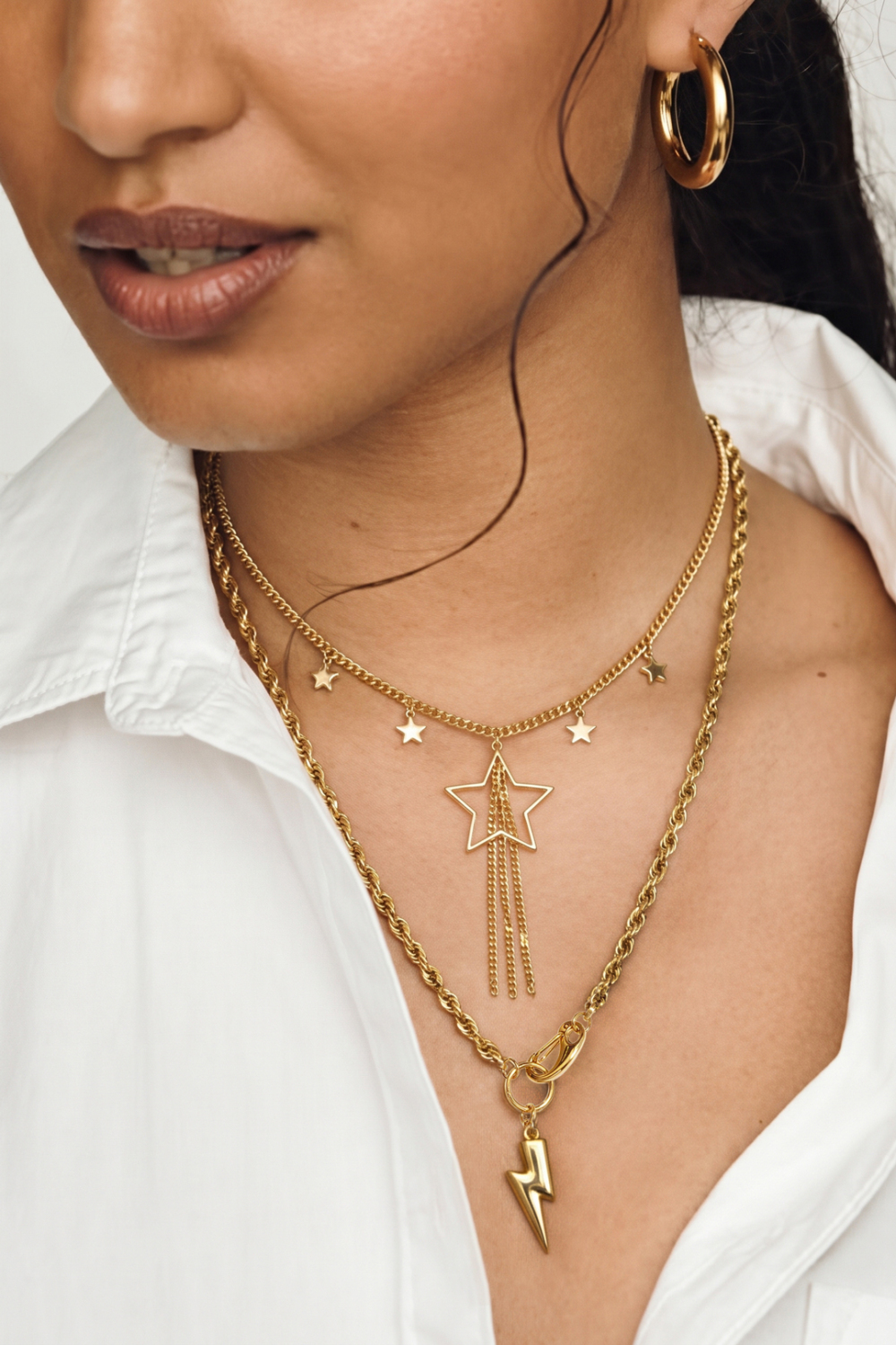 Collier Pendentif Éclair h5Image2