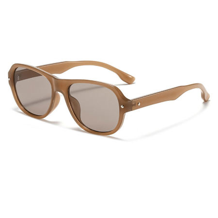 Lunettes de soleil rétro Simple Series à imprimé léopard uni 2