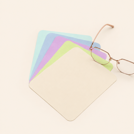 Chiffon à lunettes en microfibre Simple Series Daily, couleur unie 2