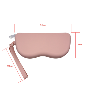 Étui De Rangement Pour Lunettes De Soleil Simple Series Daily Solid Color En Gel De Silice h5 Image6
