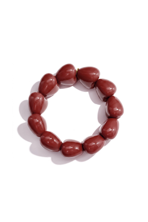 Bracelet En Forme De Grand Cœur À 11 Perles h5 Image3