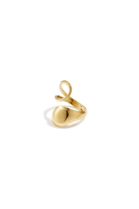 Bague Swirl statement