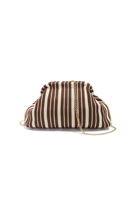 Sacs bandoulière rayés en polyester accessoires