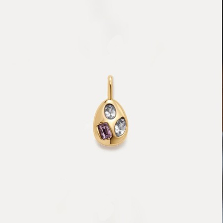 Pendentifs pour femmes en acier inoxydable étanche couleur or, collection DIY, en forme de goutte
