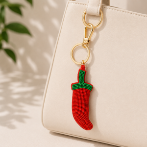 Porte-Clés En Résine Représentant Une Plante Mignonne Aux Couleurs Variées, Série Simple. h5 Image2