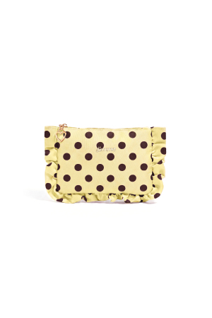 Trousses À Maquillage À Pois, Simples, En Polyester, Accessoires Du Quotidien h5 