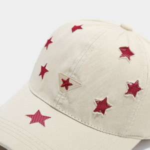 Casquette De Baseball Rétro Simple Series À Étoiles En Coton Multicolore h5 Image6