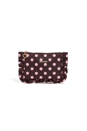 Trousses À Maquillage À Pois, Simples, En Polyester, Accessoires Du Quotidien h5 Image2