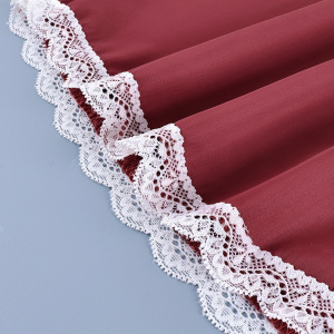 Jupe Midi Taille Haute En Dentelle Tendance h5 Image4