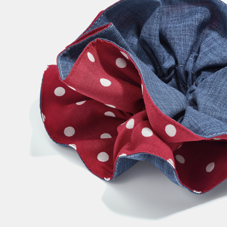Chouchous en tissu à pois doux de la collection Simple Series 2