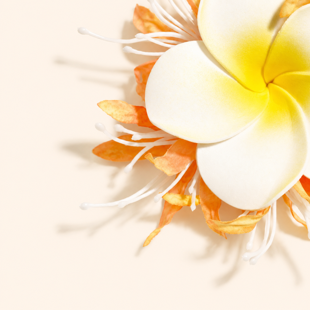 Pinces À Cheveux En Tissu Dégradé De Couleurs Florales, Collection Romantique, Pour Les Vacances Image4