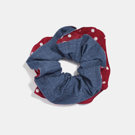 Chouchous en tissu à pois doux de la collection Simple Series