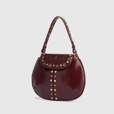 Sacs à main pour femmes en PU clouté style streetwear 2