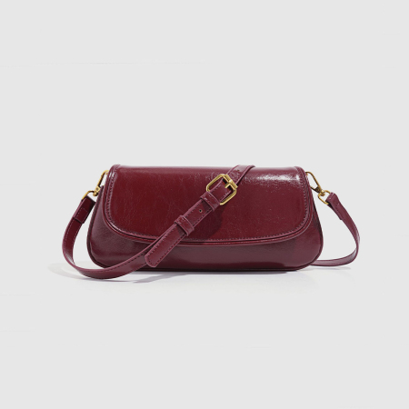 Sacs à bandoulière femme en PU uni style bureau