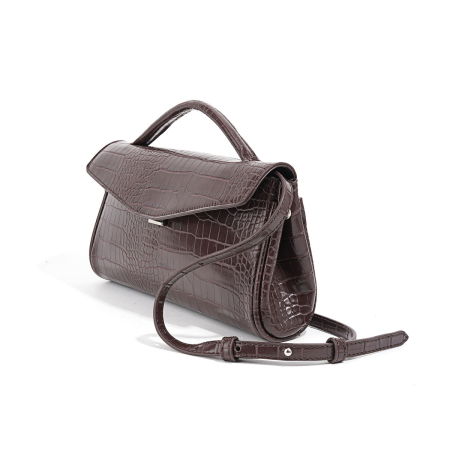 Sac à main pour femme Old Money Style, couleur unie, en PU, style est-ouest 2
