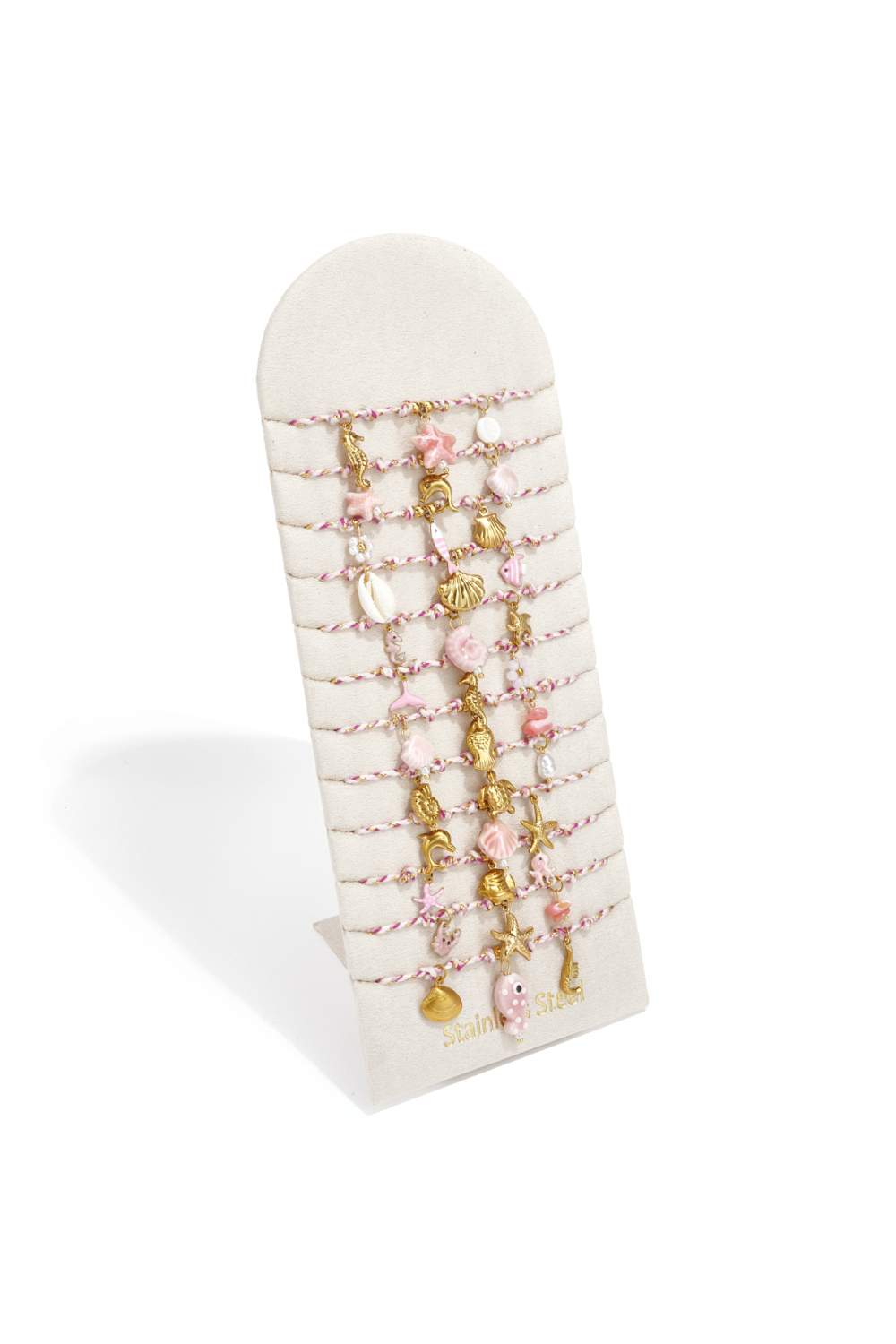 Ensemble De Bracelets À Motif De Corde Sur Le Thème De La Plage Image4
