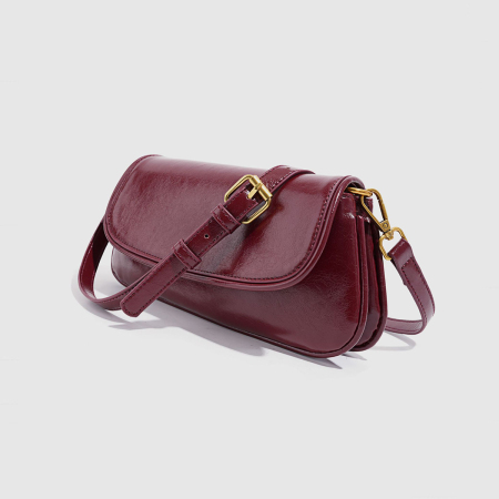 Sacs à bandoulière femme en PU uni style bureau 2
