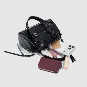 Sacs À Main Pour Femmes En Pu Clouté Style Streetwear h5 Image7