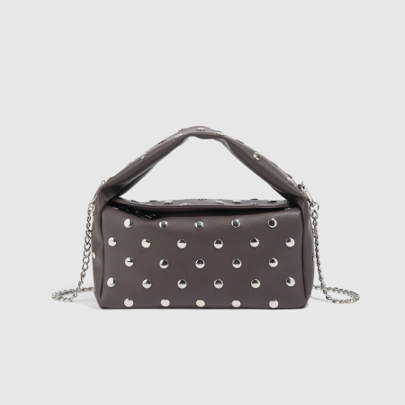 Sacs à main pour femmes en PU clouté style streetwear