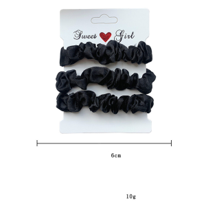 Chouchous En Tissu Uni Couleur De La Série Simple Daily h5 Image4