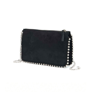 Sac Carré Femme En Pu À Rivets Et Clous, Style Streetwear, Couleur Unie h5 Image2