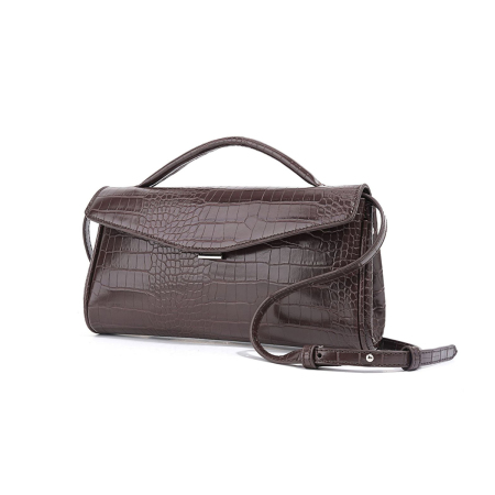 Sac à main pour femme Old Money Style, couleur unie, en PU, style est-ouest