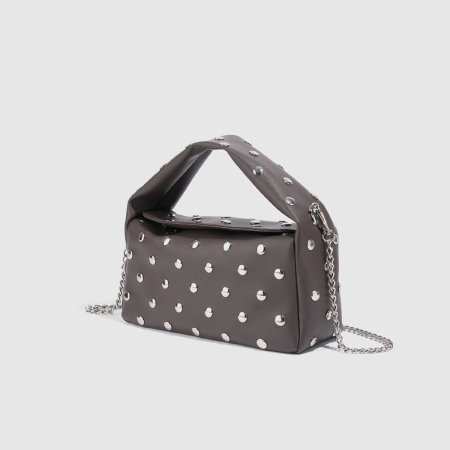 Sacs à main pour femmes en PU clouté style streetwear 2