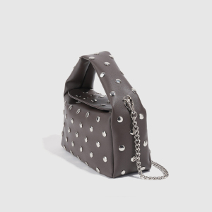 Sacs À Main Pour Femmes En Pu Clouté Style Streetwear h5 Image3