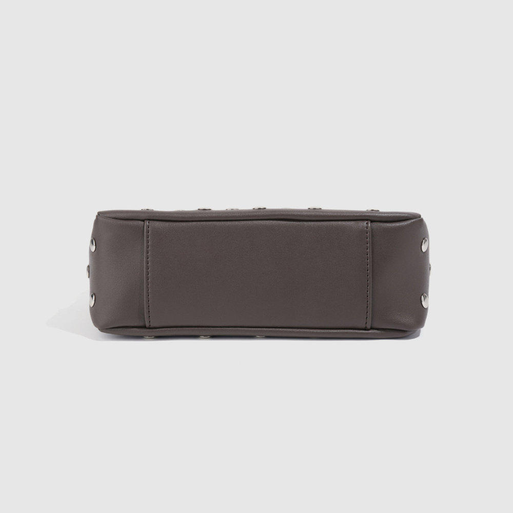 Sacs À Main Pour Femmes En Pu Clouté Style Streetwear Image5