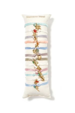 Bracelets En Polyester, Parure De Poissons, Collection Vacances/Plage Romantique, Bijoux Pour Femmes h5