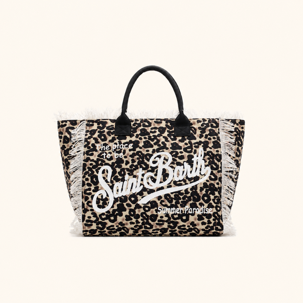 Sac Cabas Femme En Toile À Motif Patchwork Décontracté, Pompons, Lettres, Imprimé Léopard, Rayures, Pompons Et Motifs Cachemire Multicolores h5Image2
