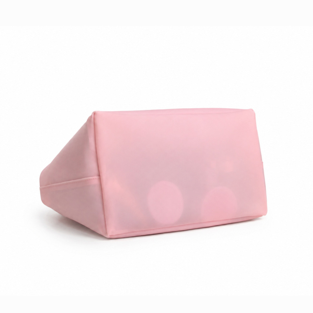 Sac Carré Femme En Pvc Transparent À Pois Imprimé Uni, Style Décontracté, Avec Quincaillerie En Métal. Image4