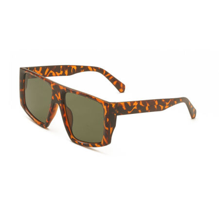 Lunettes de soleil rétro Simple Series à imprimé léopard uni 2