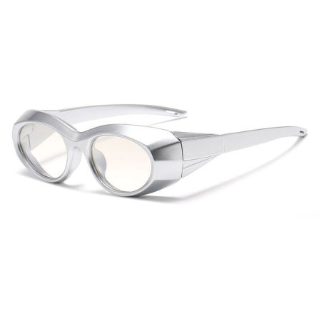 Lunettes de soleil rétro unies
