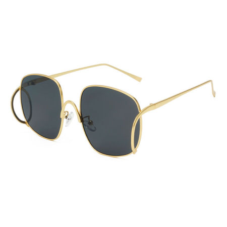 Lunettes de soleil élégantes de la série Simple, couleur unie