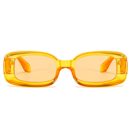 Lunettes de soleil rétro Simple Series couleur unie 2
