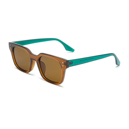 Lunettes de soleil rétro Simple Series à couleurs mélangées