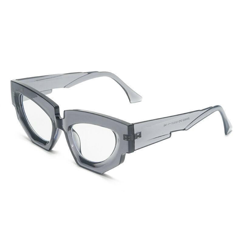 Lunettes De Soleil Simple Series, Style Décontracté, Forme Irrégulière, Couleur Unie Ou Multicolore Image2