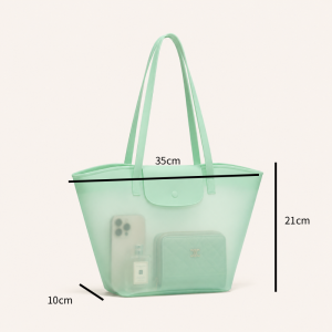 Sac Trapèze Femme En Pvc Transparent Style Océanique Décontracté h5 Image5