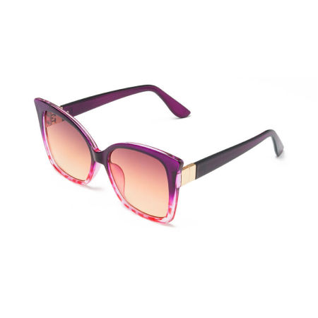 Lunettes de soleil quotidiennes à imprimé léopard Simple Series, couleurs dégradées. 2